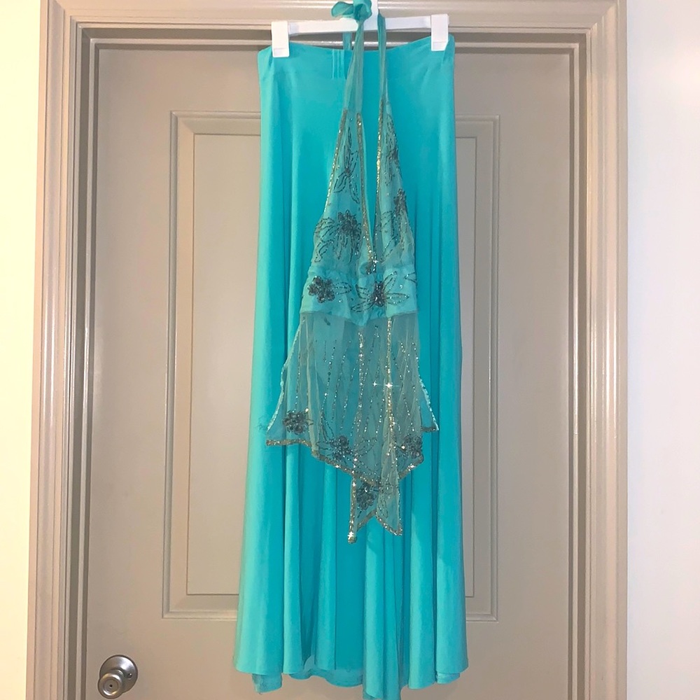 2-piece Vintage Wet Seal Hand Beaded Costume!!